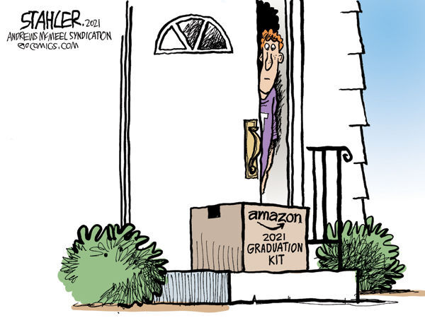 Editorial cartoon published May 4, 2021